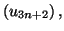 $ \left( u_{3n+2}\right) ,$