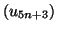 $ \left( u_{5n+3}\right) $